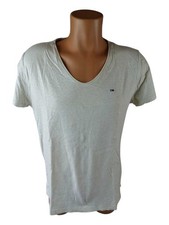 Tommy Hilfiger Denim Herren T-Shirt Gr. M weiß kurzarm Rundhals Dress (21470)
