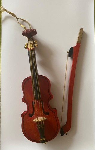 Deko geige viole - deko, cm