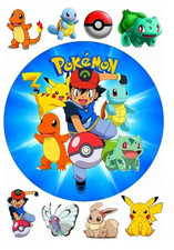 Tortenaufleger Pokemon Pikachu Tiere Tortenaufleger Fondant Essbar