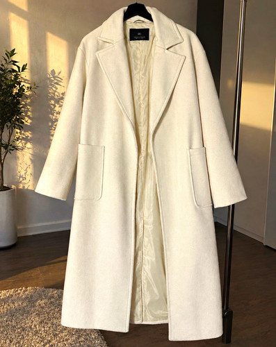 Pull bear damen mantel - lang, xs