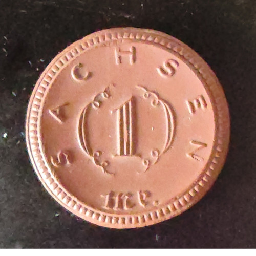 Notmünze sachsen mark - notmünze, 1921