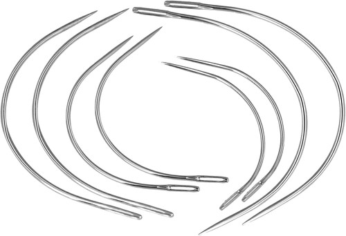 Stück gebogene nadeln set - 8,