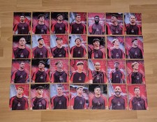 28x Autogrammkarte 1.FC