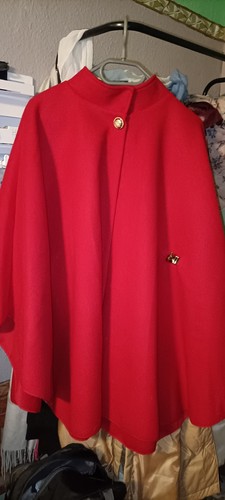 Poncho damen sommer rot super - poncho,