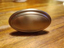 Nobilia Küchengriff Schubladengriff - Knopf 677 - Edelstahl-look