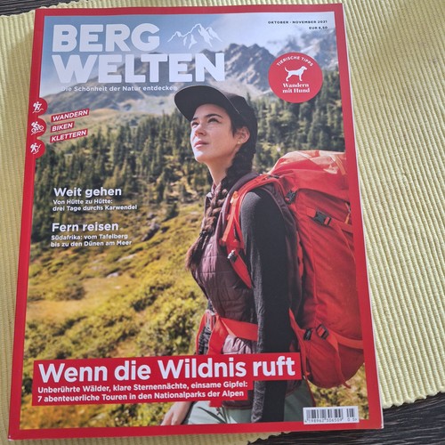 Zeitschrift bergwelten ausgabe - zeitschrift,