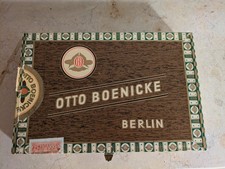 Otto Boenicke Zigarrenkiste