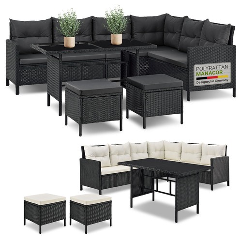 Polyrattan gartenmöbel lounge - polyrattan,