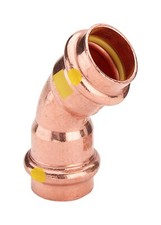 Gas Viega Profipress Kupfer Pressfitting DVGW Muffe Nippel Winkel Bogen T-Stück