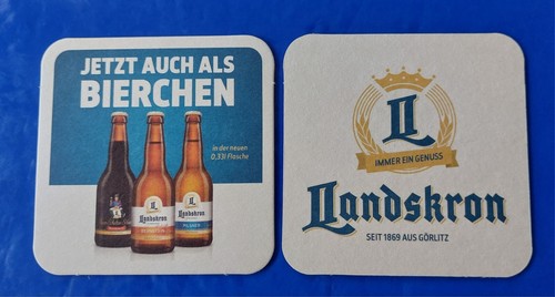 Bierdeckel landskron - 1, landskron-