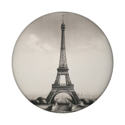 Paris eiffelturm retro magnet - paris,