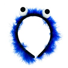 Haarreifen Monster mit blauen