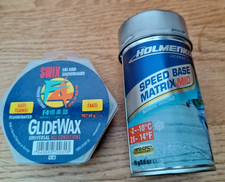 Rennwachs HOLMENKOL powder Speed base Matrix MID /Swix Glide Ski Alpin Nordic