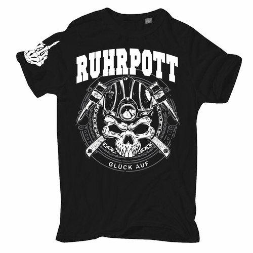 Herren shirt ruhrpott - herren, t-shirt