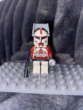 LEGO Star Wars Commander Fox Minifigur Phase 1 (Sw0202a) mit Waffe und Zubehör