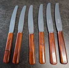 6 Alte Obstmesser " Eichenlaub