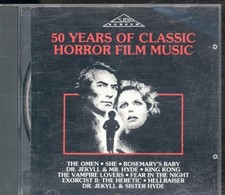 50 Years of Classic Horror Film Music CD Silva Screen