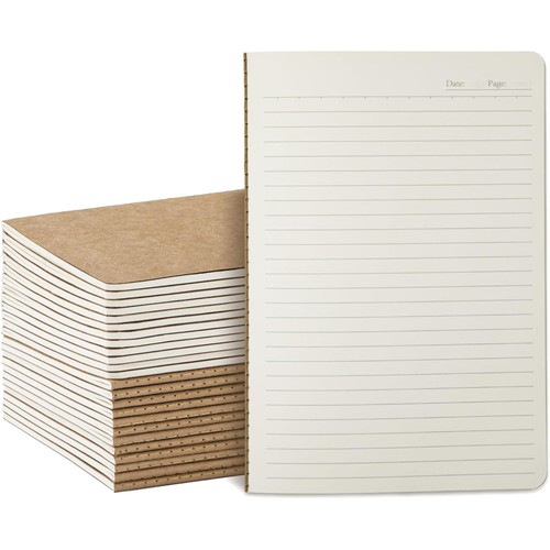 Notizbuch liniert set 24 - notizbuch, a5