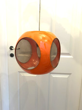 Lampe Orange Vintage Ufo Bug Eye 70er Jahre Colani