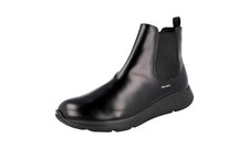 PRADA Leder Chelsea Boots