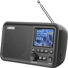 Tragbares DAB+ Radio Mit Bluetooth 5.0 | DAB/DAB+ Und UKW Radio, 2,4" Farbdispla