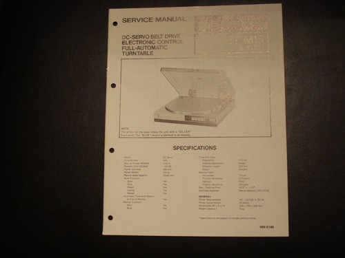 Original service manual - original,