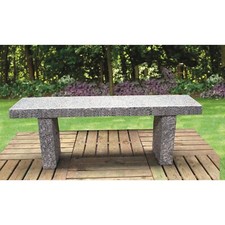 Gartenbank Granit gerade