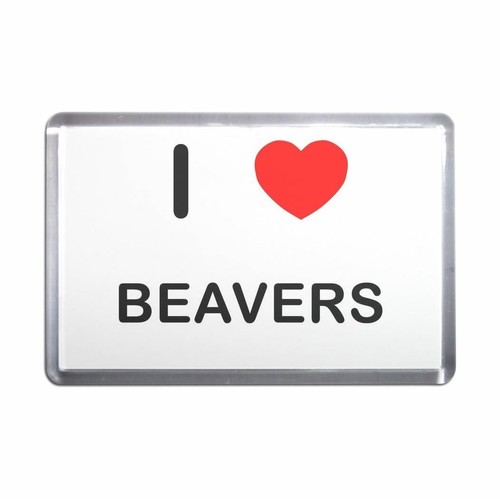 Beavers love herz - love,