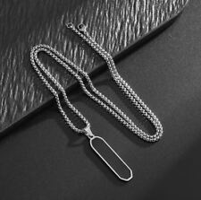 Herren Halskette Männerkette Edelstahl Kette Schwarz Silber Gold Schlangenkette