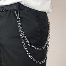 Doppelketten Gothic Hip Hop