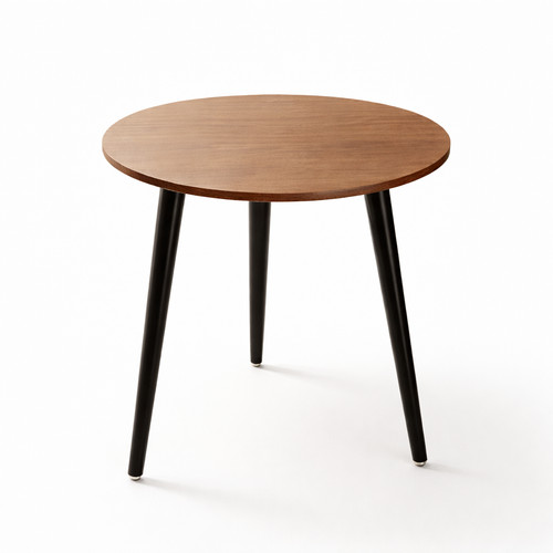 Beistelltisch rund holz - rund,