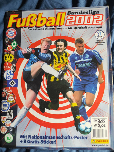 Panini fussball buli 2002 - fussball,