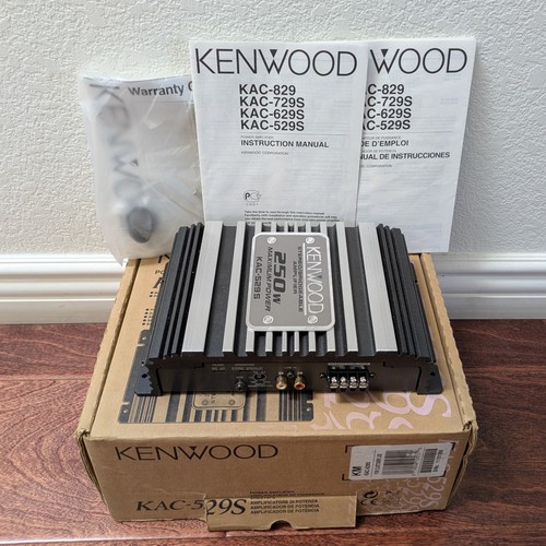 Kenwood kac 529s - kac-529s, 2-channel