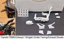 1/12 Transkit Auspuff /