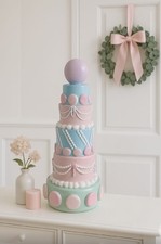 Deko Torte Macaron 5stöckig