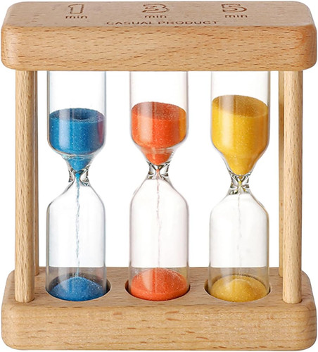 Sanduhr aus - aus, holz