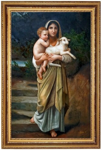 ölbild linnocence madonna mit - Ölbild,