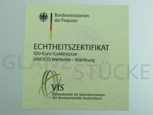 100 euro goldmünze 2011 - euro,