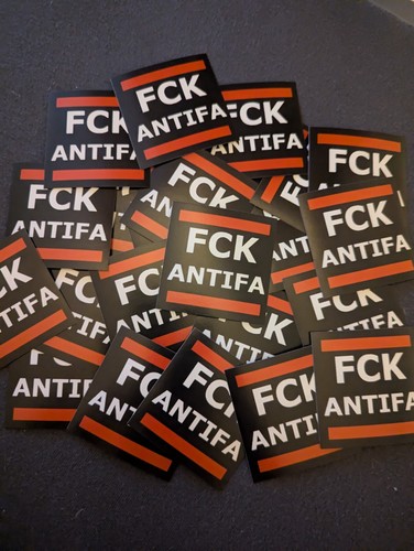 Fck antifa aufkleber - fck,