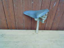 Gummi Sattel DDR Mifa Fahrradsattel  mit Sattelstütze Möve Diamant Fahrradteile