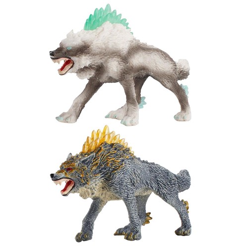 Kunststoff wolf figurine - wolf,