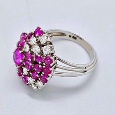 Damenring Weißgold 585 7,2 g