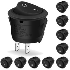 Kippschalter Rund 10 Stück 2