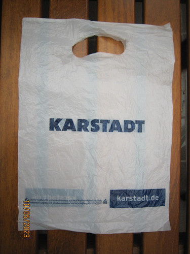 Alte tragetasche plastiktüte - alte,