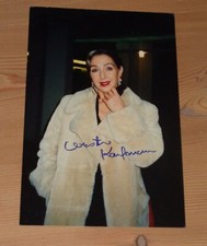 Sexy CHRISTINE KAUFMANN Originalautogramm GROSSFOTO! 