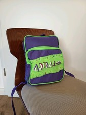 Adidas Retro,Rucksack,Lila,Grün 90er,Kult