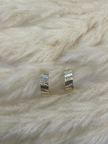 585 gold kreolen bicolour - 585,