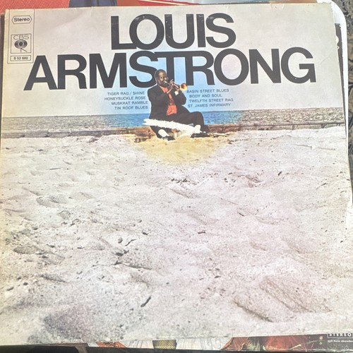 Cbs louis armstrong lp - armstrong,