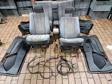 Mercedes W124 C124 Coupe Sitze Elektrisch verstellbar SET Sitzheizung Velours