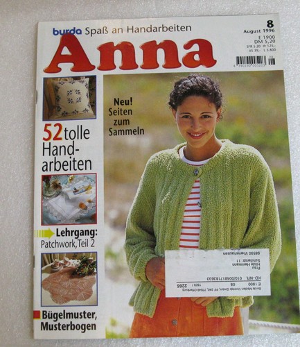 Handarbeitsheft anna burda - ,